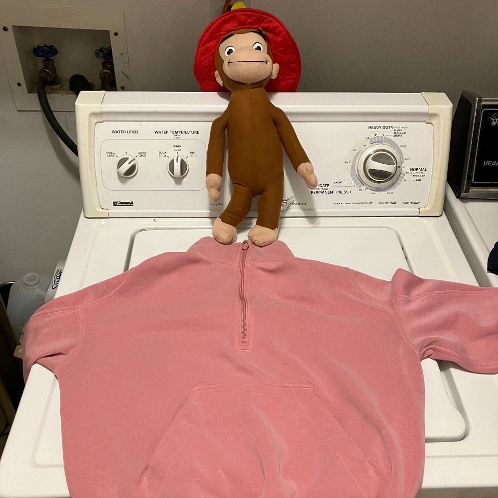 Lululemon Women's Brushed Softstreme Half Zip AR8 Pink Tide Size 4